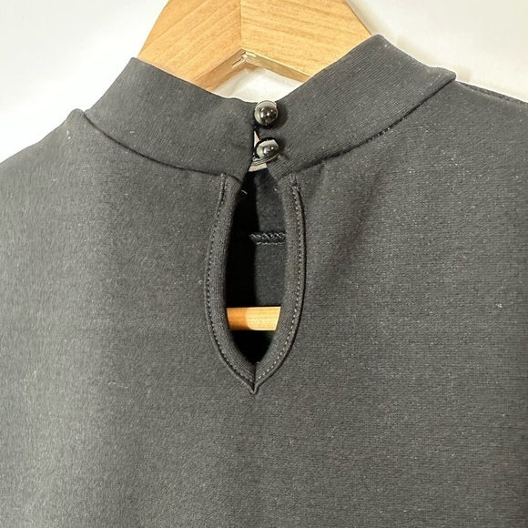 Rebel Sugar Black Bodycon Mock Neck Mini Dress XS - Picture 5 of 6